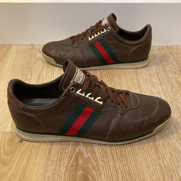 Gucci men’s sneakers 10G / 11 US *Authentic* damaged, pls read! - Picture 4 of 11